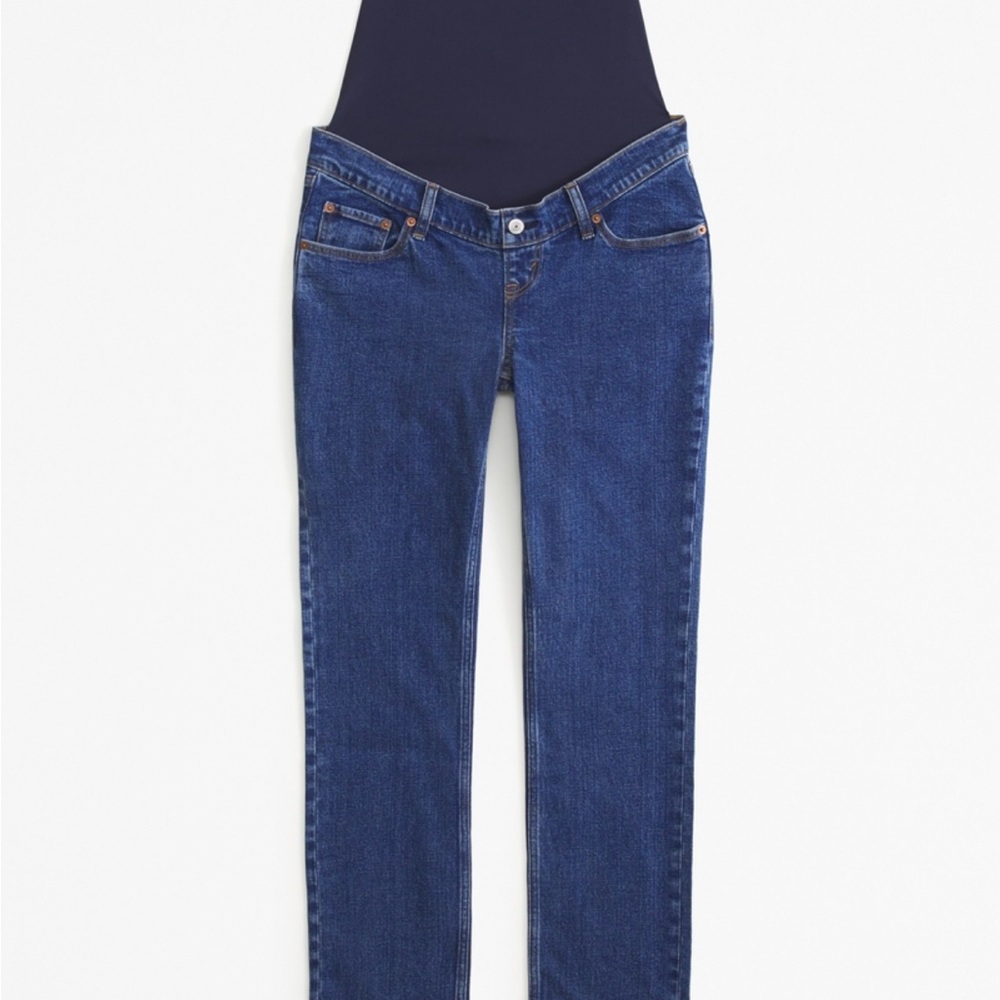 Abercrombie & Fitch Maternity Straight Leg Jeans